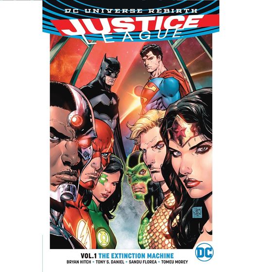 תמונה של ליגת הצדק - JUSTICE LEAGUE TP VOL 01 THE EXTINCTION MACHINES