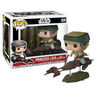 תמונה של בובת פופ מלחמת הכוכבים - STAR WARS PRINCESS LEIA ON SPEEDER BIKE DLX POP