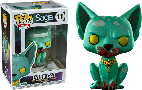 תמונה של בובת פופ סאגה - SAGA LYING CAT BLOODY EXC POP