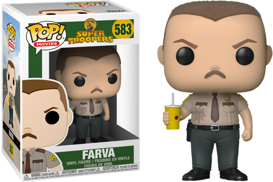 תמונה של בובת פופ סופר טרופרס - SUPER TROOPERS FARVA POP