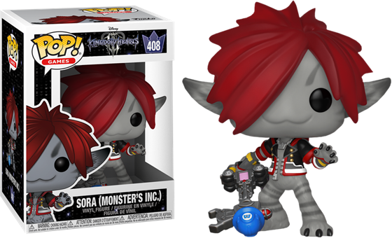 תמונה של בובת פופ קינגדום הארטס - KINGDOM HEARTS 3 SORA MONSTER'S INC POP