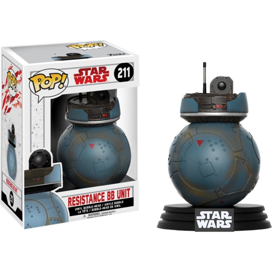 תמונה של מלחמת הכוכבים - STAR WARS E8 RESISTANCE BB UNIT EXC POP