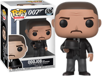 תמונה של בובת פופ ג'יימס בונד - JAMES BOND GOLDFINGER ODDJOB THROWING HAT EXCLUSIVE POP