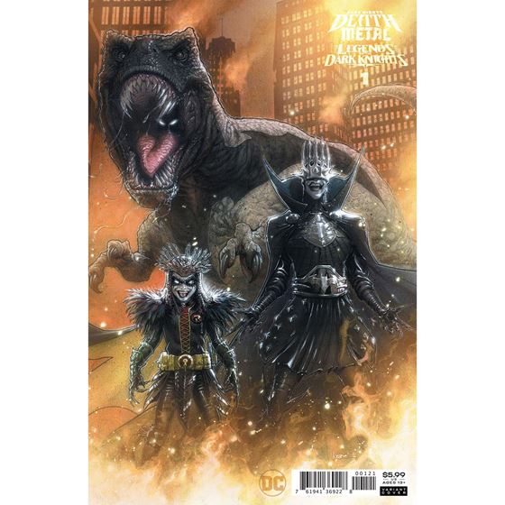 תמונה של DEATH METAL LEGENDS OF THE DARK KNIGHT #1 KAARE ANDREWS CARD STOCK VARIANT