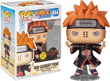 תמונה של נארוטו - NARUTO SHIPPUDAN PAIN ALMIGHTY PUSH GLOWS IN THE DARK EXCLUSIVE POP