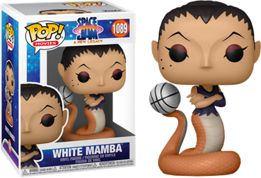 תמונה של בובת פופ ספייס ג'אם 2 - SPACE JAM 2 WHITE MAMBA POP