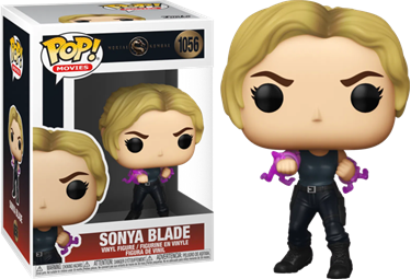 תמונה של בובת פופ מורטל קומבט - MORTAL KOMBAT 2021 SONYA BLADE POP