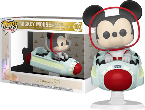 תמונה של בובת פופ מיקי מאוס - MICKEY MOUSE ON SPACE MOUNTAIN RIDE POP