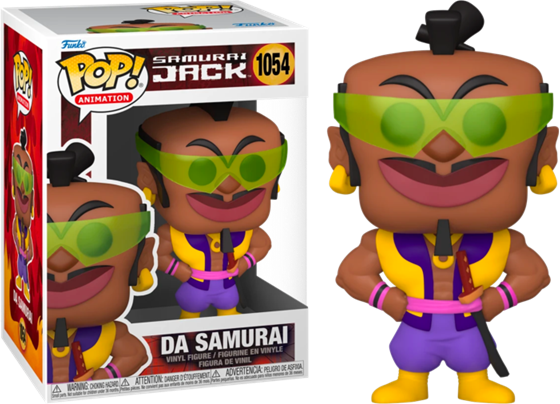 תמונה של בובת פופ סמוראי ג'ק דה סמוראי - SAMURAI JACK DA SAMURAI POP
