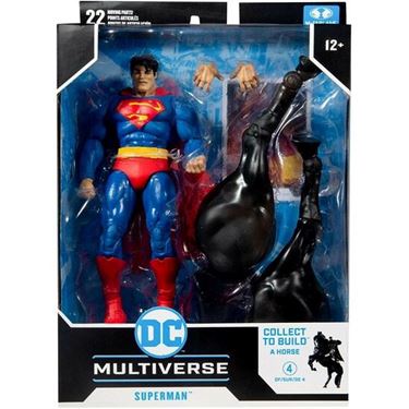 תמונה של DC MULTIVERSE SUPERMAN THE DARK KNIGHT RETURNS ACTION FIGURE WITH BUILD A HORSE