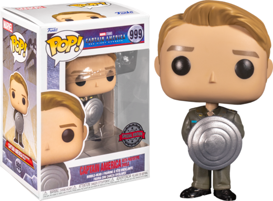 תמונה של קפטן אמריקה - CAPTAIN AMERICA WITH PROTOTYPE SHIELD METALLIC EXCLUSIVE POP