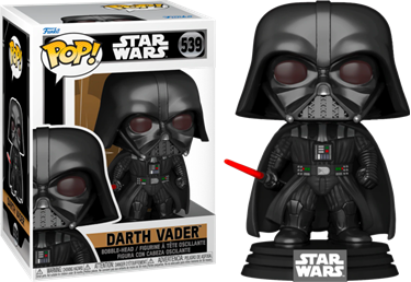 תמונה של בובת פופ דארת' ויידר - STAR WARS OBI WAN KENOBI DARTH VADER POP