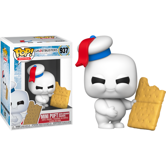 תמונה של בובת פופ מכסחי השדים - GHOSTBUSTERS MINI PUFT WITH GRAHAM CRACKER POP