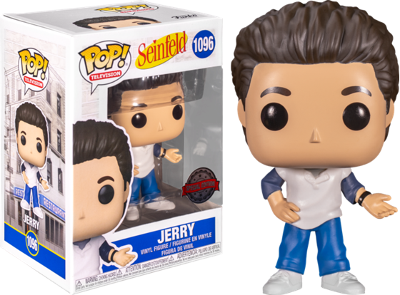 תמונה של בובת פופ סיינפלד - SEINFELD JERRY EXCLUSIVE POP