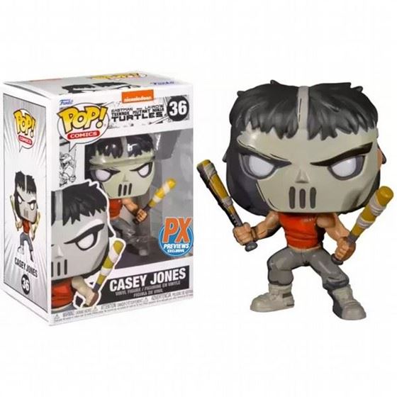 תמונה של בובת פופ צבי הנינג'ה - TEENAGE MUTANT NINJA TURTLES CASEY JONES EXCLUSIVE POP
