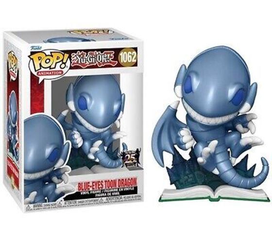 תמונה של בובת פופ יו-גי-או - YU-GI-OH! BLUE EYES TOON DRAGON POP