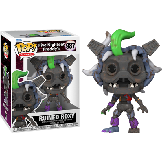 תמונה של בובת פופ חמישה לילות אצל פרדי - FIVE NIGHTS AT FREDDY'S SECURITY BREACH RUIN RUINED ROXY POP