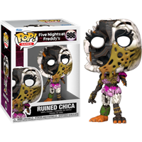 תמונה של בובת פופ חמישה לילות אצל פרדי - FIVE NIGHTS AT FREDDY'S RUINED CHICA POP