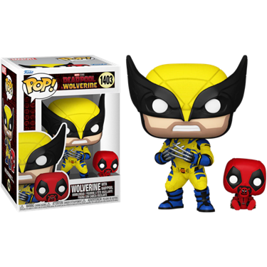 תמונה של בובת פופ דדפול וולברין בייביפול - DEADPOOL WOLVERINE BABYPOOL POP