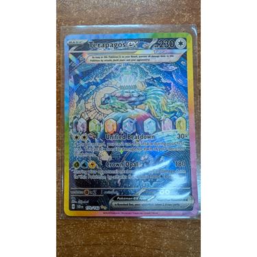 תמונה של פוקימון - POKEMON STELLER CROWN TERAPAGOS EX 170/142 CARD