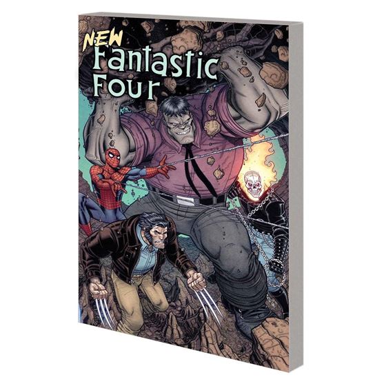 תמונה של ארבעת המופלאים - NEW FANTASTIC FOUR HELL IN A BASKET TP