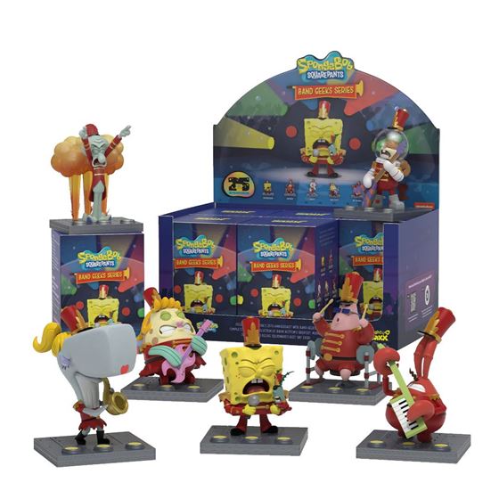 תמונה של בובספוג - SPONGEBOB SQUAREPANTS BAND GEEKS SERIES MYSTERY BOX
