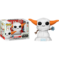 תמונה של בובת פופ מלחמת הכוכבים - STAR WARS SNOWMAN GROGU POP