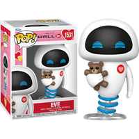 תמונה של בובת פופ וול-אי - WALL-E EVE WITH TEDDY BEAR VALENTINE POP