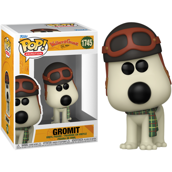 תמונה של בובת פופ וולאס וגרומיט - WALLACE AND GROMIT GROMIT POP