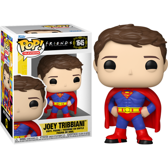 תמונה של בובת פופ חברים - FRIENDS JOEY TRIBBIANI IN SUPERMAN COSTUME POP