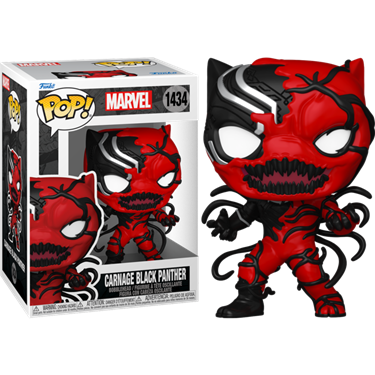 תמונה של בובת פופ קרנייג' - CARNAGE BLACK PANTHER POP