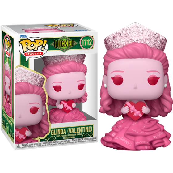 תמונה של בובת פופ מרשעת - WICKED GLINDA VALENTINE POP