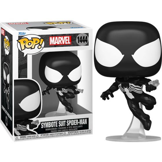 תמונה של בובת פופ ספיידרמן - SYMBIOTE SUIT SPIDER-MAN POP
