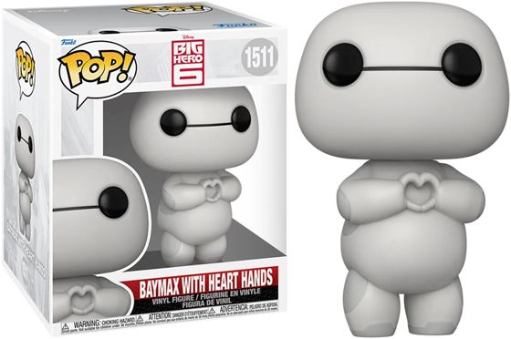 תמונה של בובת פופ 6 גיבורים - BIG HERO 6 BAYMAX WITH HEART HANDS POP