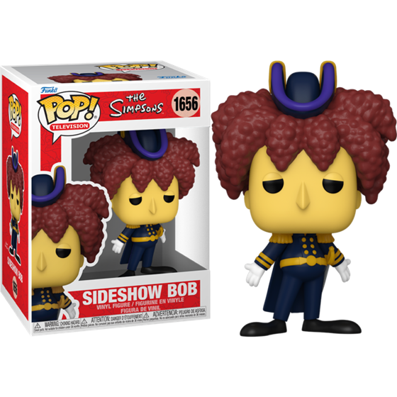 תמונה של בובת פופ משפחת סמפסון - THE SIMPSONS SIDESHOW BOB POP