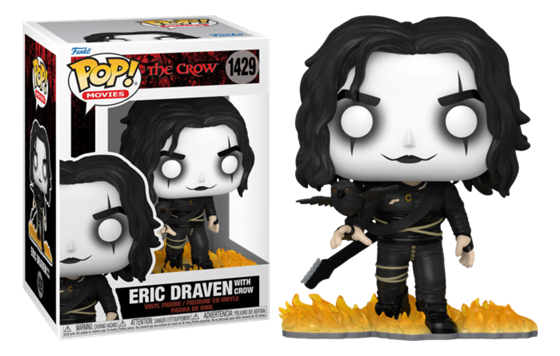 תמונה של בובת פופ העורב - THE CROW ERIC DRAVEN WITH CROW POP