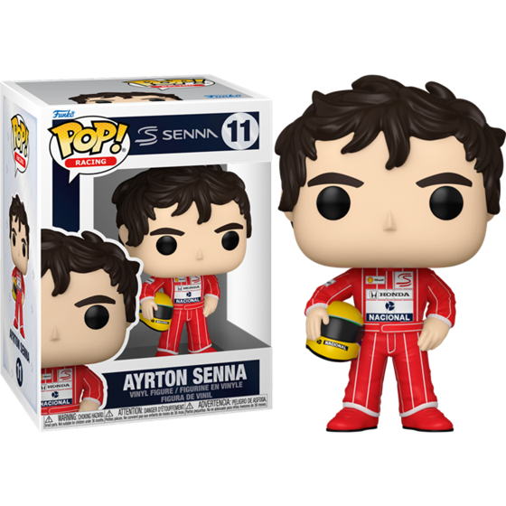 תמונה של בובת פופ פורמולה 1 - F1 AYRTON SENNA POP