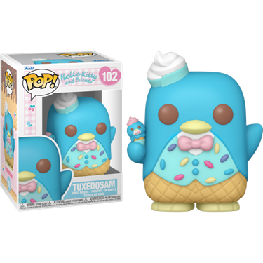 תמונה של בובת פופ הלו קיטי - HELLO KITTY AND FRIENDS TUXEDOSAM POP