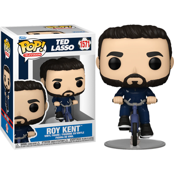 תמונה של בובת פופ טד לאסו - TED LASSO ROY KENT ON BIKE POP