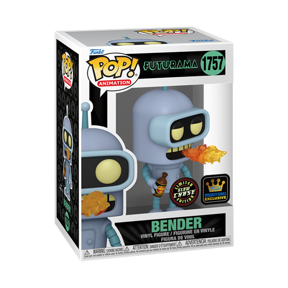 תמונה של בובת פופ פיוצ'ראמה - FUTURAMA BENDER CHASE POP