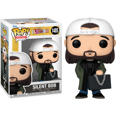תמונה של בובת פופ בוב השקט - CLERKS 3 SILENT BOB POP