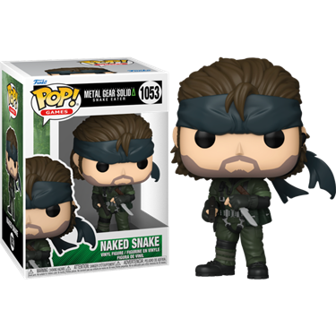 תמונה של בובת פופ מטאל גיר סוליד - METAL GEAR SOLID SNAKE EATER NAKED SNAKE POP