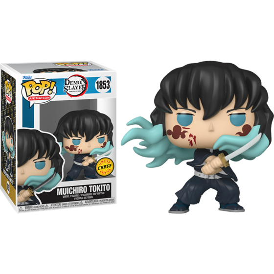 תמונה של בובת פופ קוטל השדים צ'ייס - DEMON SLAYER MUICHIRO TOKITO CHASE POP
