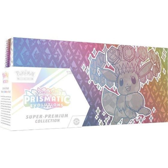תמונה של פוקימון - POKEMON SCARLET AND VIOLET PRISMATIC EVOLUTIONS SUPER PREMIUM COLLECTION