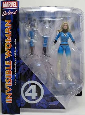 תמונה של מארוול סלקט - MARVEL SELECT INVISIBLE WOMAN ACTION FIGURE