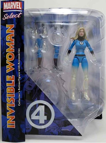 תמונה של מארוול סלקט - MARVEL SELECT INVISIBLE WOMAN ACTION FIGURE
