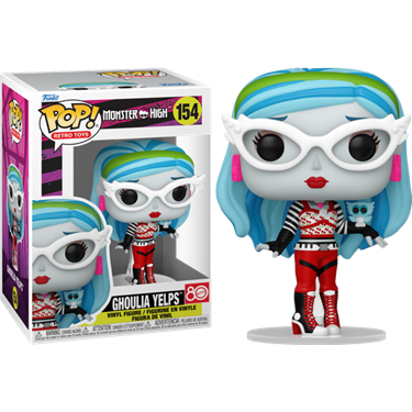 תמונה של בובת פופ מונסטר היי - MONSTER HIGH GOHULIA YELPS POP
