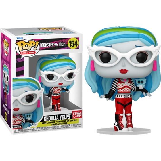 תמונה של בובת פופ מונסטר היי - MONSTER HIGH GOHULIA YELPS POP