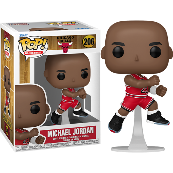 תמונה של בובת פופ מייקל ג'ורדן - NBA CHICAGO BULLS MICHAEL JORDAN POP