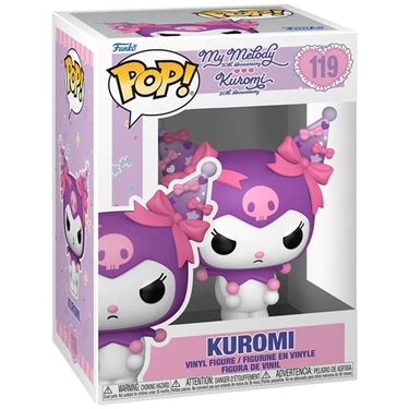 תמונה של בובת פופ הלו קיטי קורומי - KUROMI 20TH ANNIVERSARY POP